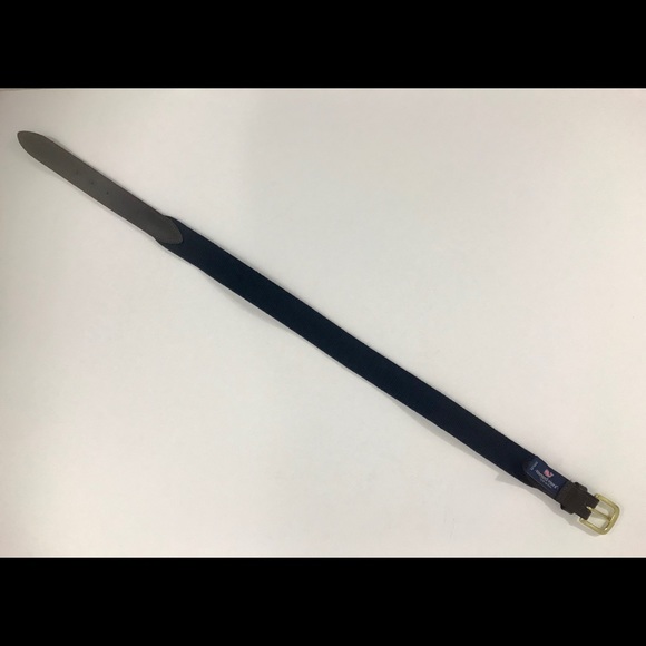 Vineyard Vines Kids Blue Fish Print Belt Size 24 - Picture 8 of 8